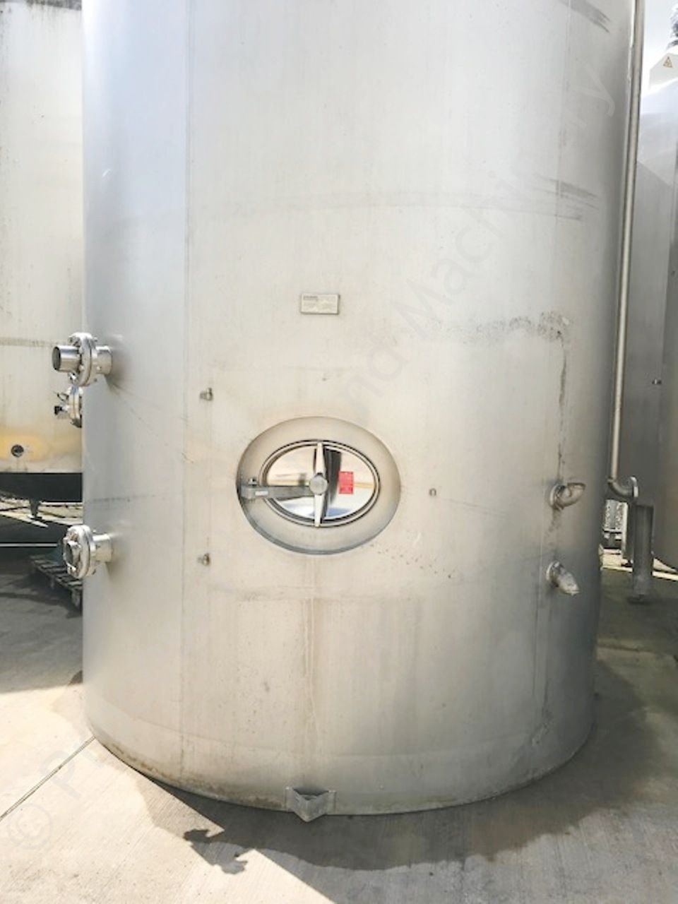 Used 15,000 Ltr 316 Grade Stainless Steel Insulated Tank with Internal